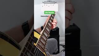 Mastodon Ol'e Nessie guitar cover with Tabs #mastodon #guitar #guitarlesson #lochness #cryptid