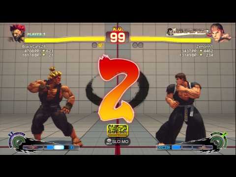 SSF4 AE 2012 Ranked BlackCats28 (Akuma) vs Zenonn1 (Ryu)