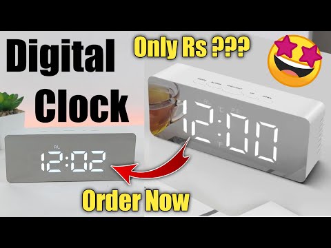 Alarm Clock Digital Amazon
