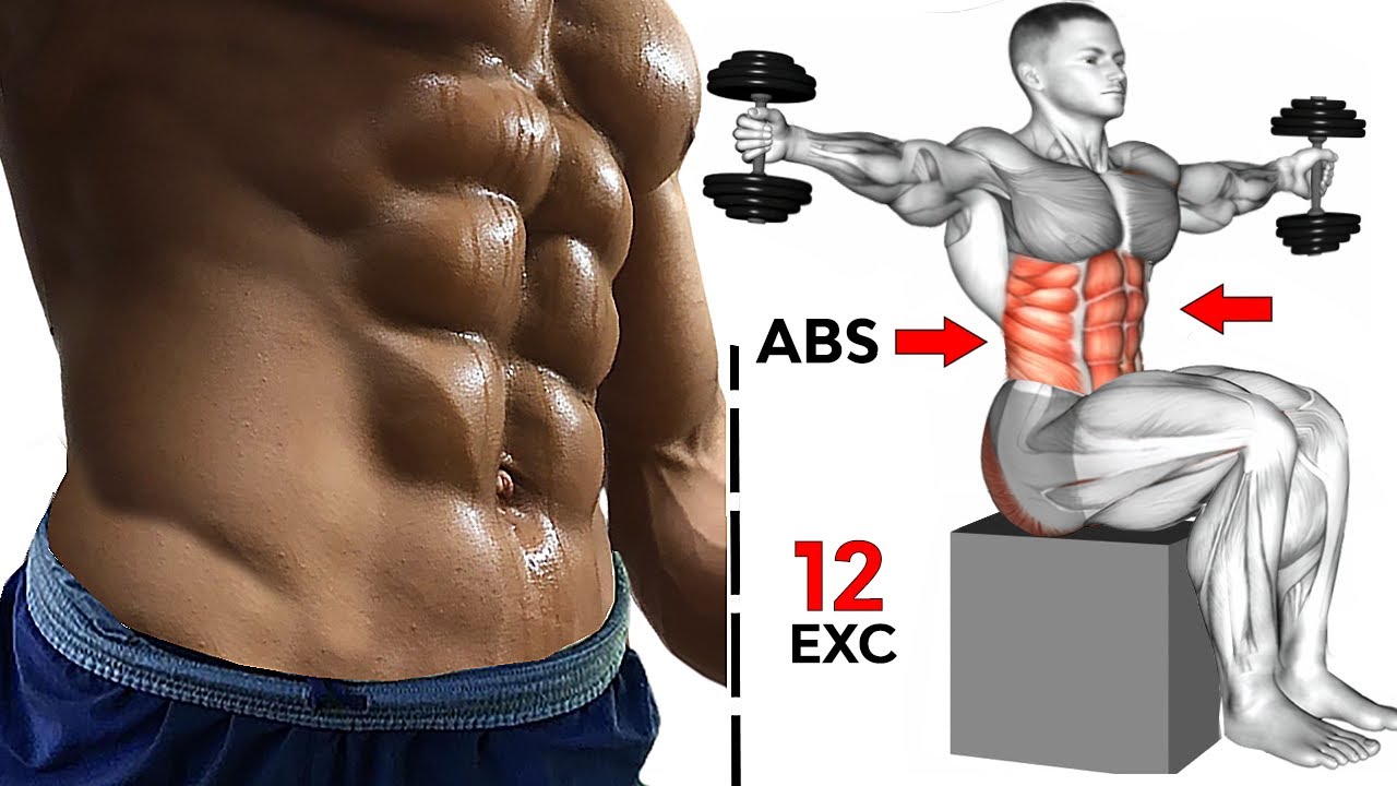 12 Home Abs Workout - in a new way you've never seen before in your life 💪 - YouTube