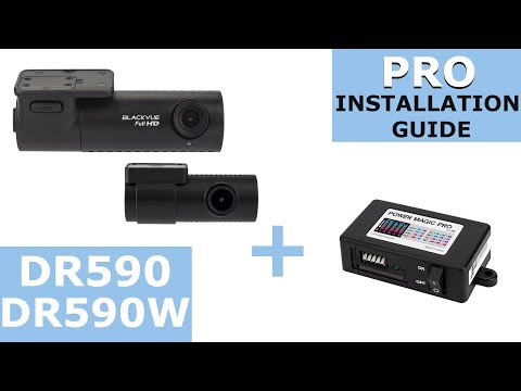 BlackVue DR590/DR590W Series and Power Magic Pro Installation