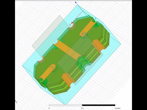 Design and 3D Modeling of Microwave RF-RF Crossover Device, Part-1