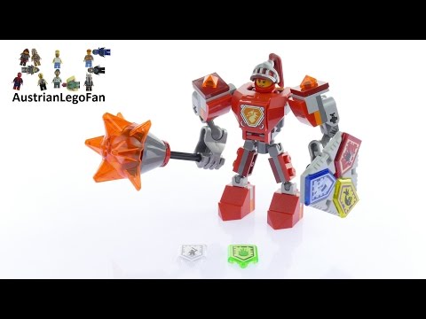 Vidéo LEGO Nexo Knights 70363 : La super armure de Macy