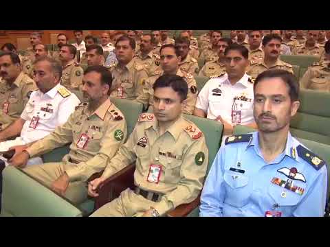 Press Release No 200/2018, COAS visited NDU- 14 Jun 2018 (ISPR Official Video)