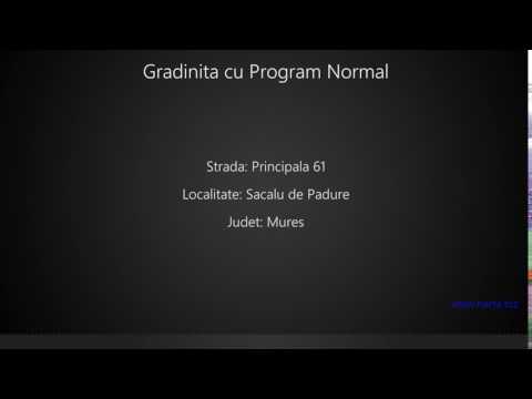 Gradinita cu Program Normal Sacalu de Padure