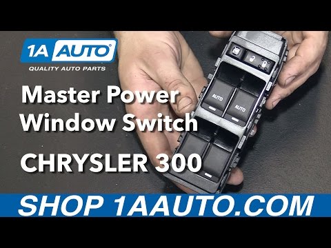 How to Replace Master Power Window Switch 06-10 Chrysler 300