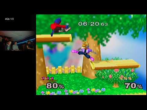 HoorayForJay (Falco) vs KN (Fox) - Four Quarters Melee #81