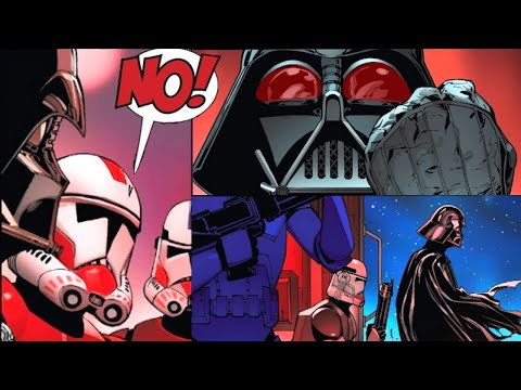 When Clones Discovered Darth Vader was Anakin Skywalker(Canon) - Star Wars Comics Explained