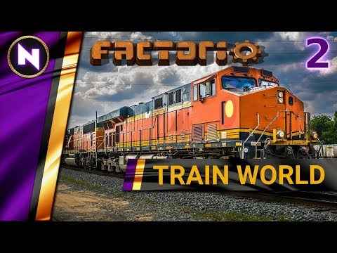 Factorio 0.17 Train World #2 JUMP START