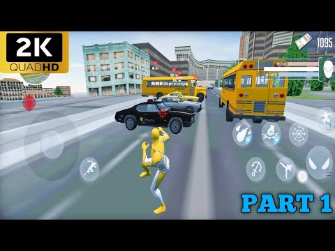 Spider Rope Hero Vice Town Crime City Battle - Android Gameplay #1
