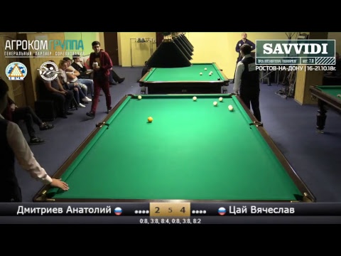 Savvidi 2018 Дмитриев Анатолий  - Цай Вячеслав (Стол 11)