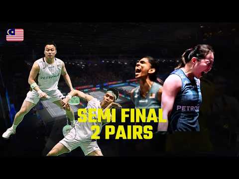 Malaysia Storms Into All England Semi Finals! 🇲🇾 | Aaron–Soh & Pearly–Thinaah Fight On