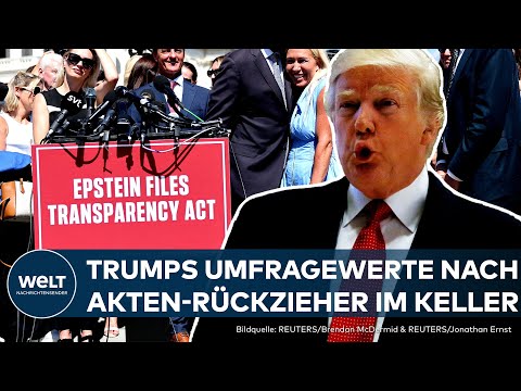 FALL JEFFREY EPSTEIN: US-Präsident Trump unter Druck - Rückzieher bei Aktenveröffentlichung!