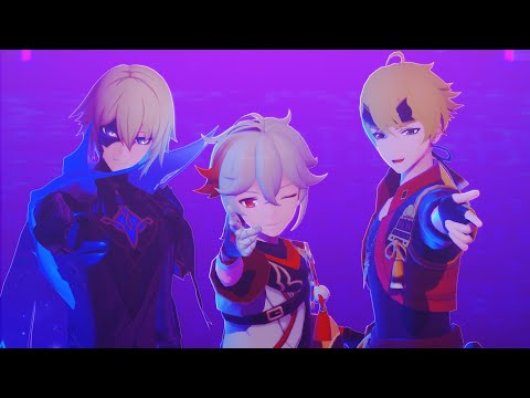 【MMD Genshin Impact】威風堂々  / Pomp and Circumstance【Dainsleif ・ Kazuha  ・ Tohma】