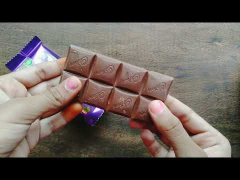 Unpacking Cadbury Dairy Milk Fruit and Nut Chocolate🍫 ASMR SOUND OF CHOCOLATE.