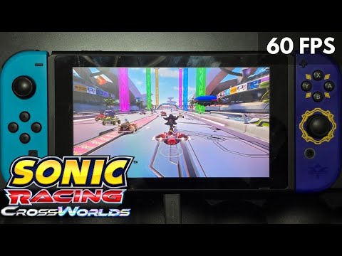 Sonic Racing: CrossWorlds at 60 FPS on Nintendo Switch - Overclocking