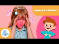 EMBARRASSMENT for kids 😖 What is embarrassment? 😳 Emotions for Kids