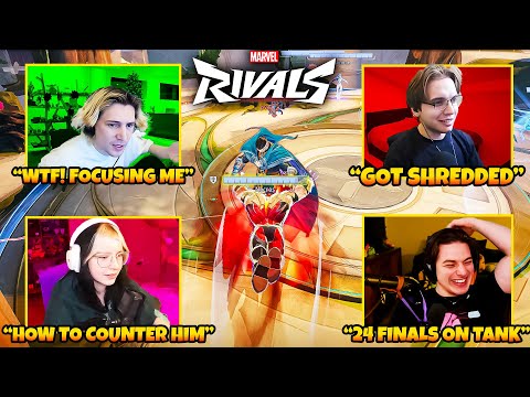 Necros’ Wolverine DESTROYS xQc in Marvel Rivals Tournament!