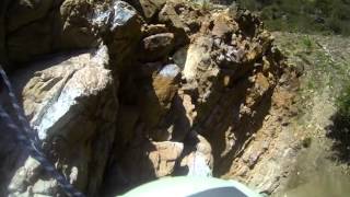 preview picture of video 'Climbing Eddie Misses the Point (25) at Norton Summit POV'