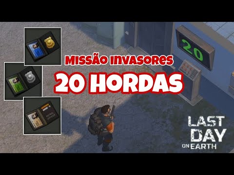 Fazendo 20 hordas-Last day on earth