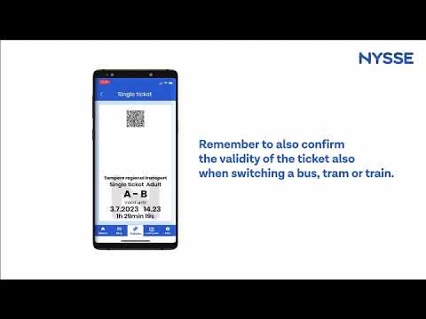 Nysse Mobilli User Guide Video
