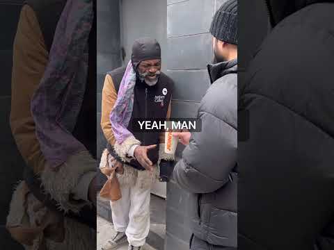 Homeless Man In Shock After Stranger Did THIS.. 😳