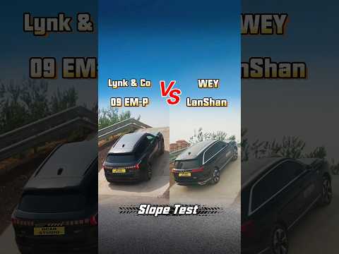 Thumbnail for Lynk&Co 09 VS GWM WEY LanShan Slope Test #suv #offroad by SUV