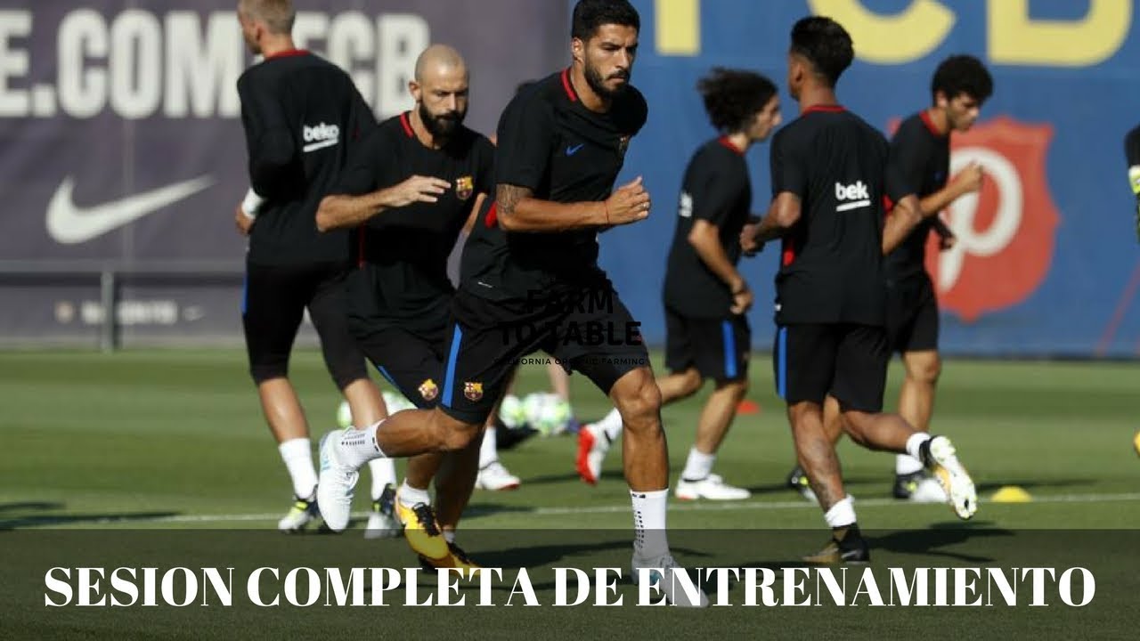 SESION DE ENTRENAMIENTO DE FUTBOL COMPLETA