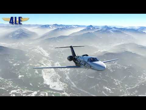 Working Title CJ4 Circling Approach(es) into Telluride on PilotEdge Online ATC in MSFS 2020