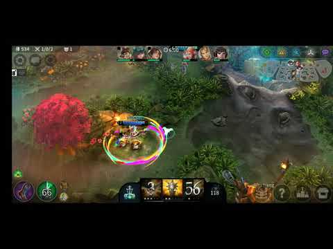 Cầm Grace support leo rank 3v3 vainglory