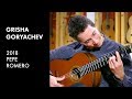 Paco de Lucia's "Almoraima" played by Grisha Goryachev on a 2018 Pepe Romero