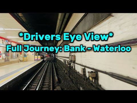 Bank - Waterloo | Waterloo & City Line | Drivers Eye View