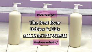 The best milk body wash for babies & kids- prime side