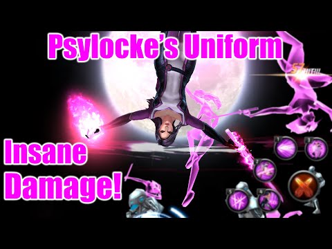 Psylocke's Disassembled Uniform is Amazing!! (MFF)