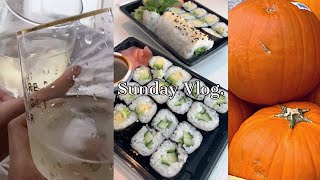 A DAY IN MY LIFE || home depot shopping, Sunday cleaning, wine & sushi, cooking, ft my mom