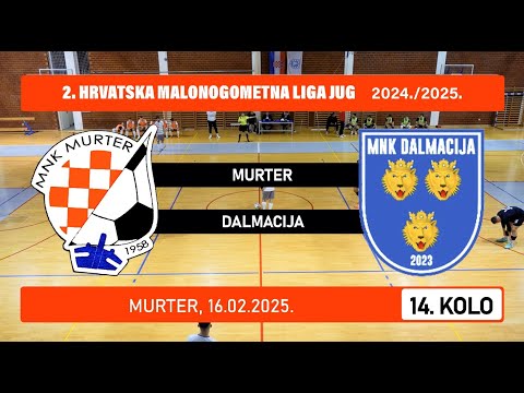 2. HMNL Jug: MURTER - DALMACIJA  8:1, 16.02.2025.
