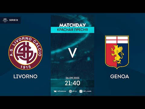 AFL21. Italy. Serie B. Day 10. Livorno - Genoa
