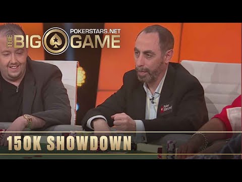 The Big Game S1 ♠️ W4, E4 ♠️ Barry Greenstein vs Chau Giang: 150K pot ♠️ PokerStars