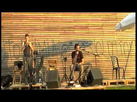 Didgeridoo duo 2012 with Francesco Gibaldi,Bologna