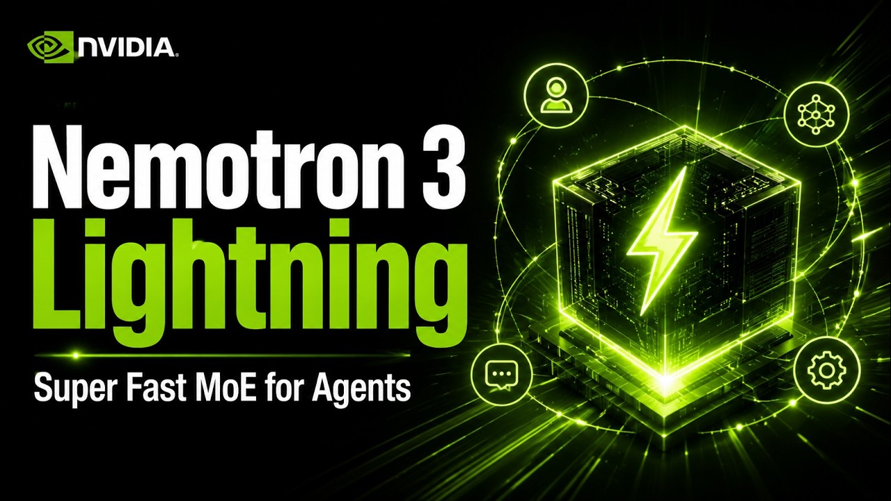 Nemotron Lightning - The Super Fast Agent MoE