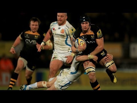 London Wasps vs Exeter Chiefs - Aviva Premiership Rugby 2013/14