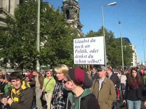 Demonstration in Berlin- Germany - 15-10-2011-﻿Protest March-2/4