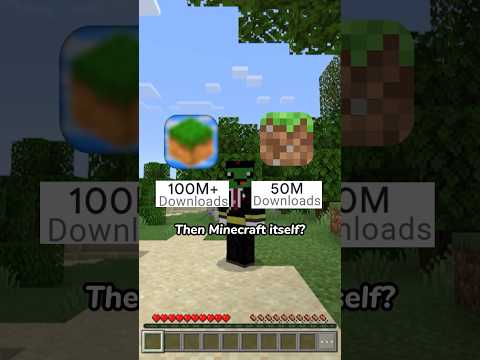 This Fake Minecraft Game Is More Popular Than The Original! #minecraft #shorts