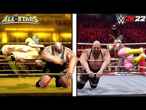 WWE All Stars Vs WWE 2K22!  - (Finishers Comparison)