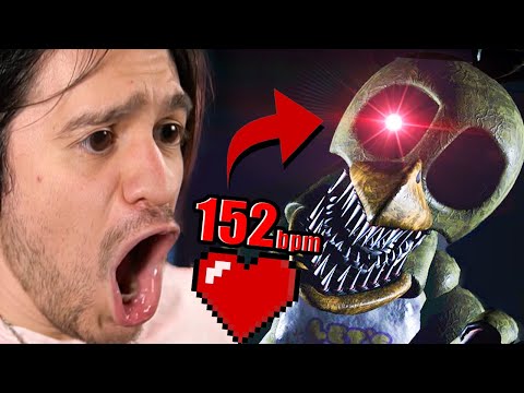 The WORST FNAF Game w/ Heart Monitor
