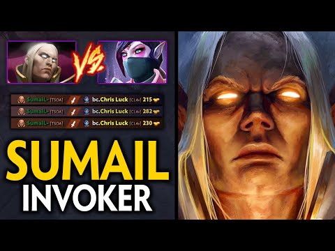 OMG!! SUMAIL INVOKER ALMOST MADE THIS TEMPLAR ASSASSIN RAGE QUIT | Dota 2 Invoker