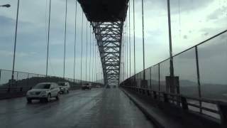 preview picture of video 'Panama City, Panama - Crossing the Bridge of the Americas HD (2014)'