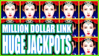 OMG Finally RETRIGGER HUGE JACKPOT! Million Dollar Dragon Link Autumn Moon Slot