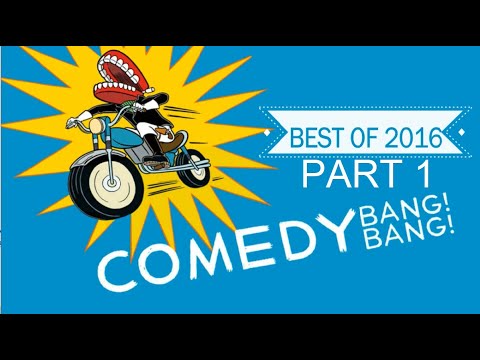 SCOTT AUKERMAN - BEST OF COMEDY BANG! BANG! 2016 PART 1 - “Weird Al” Yankovic PAUL RUST Andy Daly +7