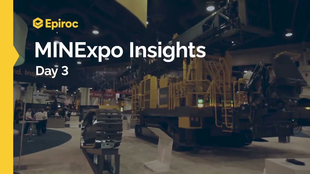 Day three at MINExpo: Showcasing the Boomer M20, Boltec E10, Certiq and more